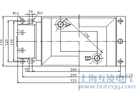 RZL-10電(dian)壓互感器(qi)10/0.1KV 0.5級圖紙