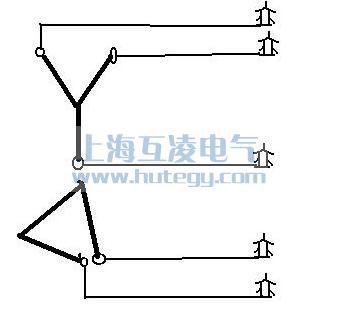 三相五柱式(shi)電(dian)壓互感器(qi)結構圖